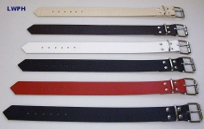 Lederriemen, Schnallenriemen, Fixierungsriemen 5,0 cm breit x 80,0 cm lang in verschiedenen Farben für universellen Einsatz
