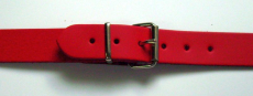 2-teiliger Leder-Riemen 3,0 cm x 260,0 cm Schnallenteil + Schließriemen D-Ring + Karabiner von lwph