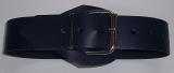BDSM Bondageriemen 4,0 cm x 80,0 cm mit Klemmschutz und zweidrittel-Lochung Fessel-Riemen Lederriemen von Lwph