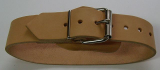 BDSM Bondageriemen 4,0 cm x 140,0 cm mit Klemmschutz und zweidrittel-Lochung Fessel-Riemen Lederriemen von Lwph